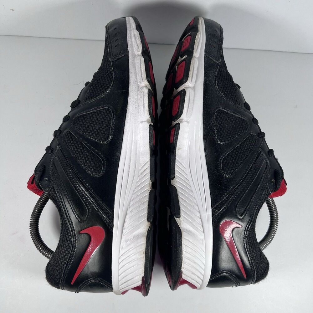 Nike Reax Rocket Lace Up Athletic Shoes Sneakers Black/Red 2010 Men's Size 9 - Picture 5 of 8